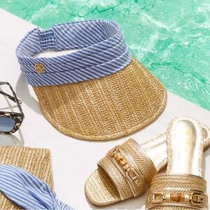 {Lilly Pulitzer} Brand New For Shore Visor
